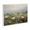 Stupell Industries Misty Sheep Pasture Wall Plaque Art Design by Petal Prints Design